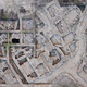 An overhead view of the site.